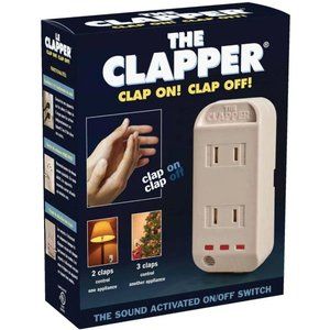 The ClapperThe Clapper Sound Activated Switch CL840-12 Clapper CL840-12 02136384